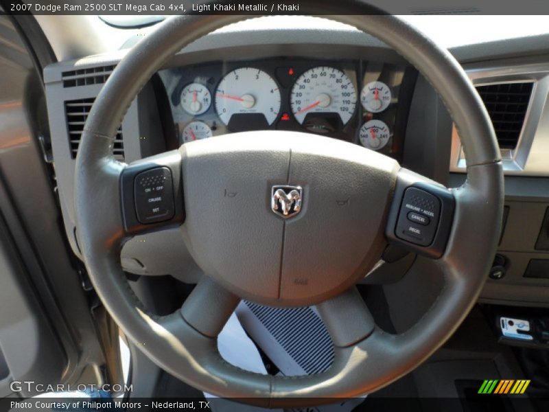  2007 Ram 2500 SLT Mega Cab 4x4 Steering Wheel
