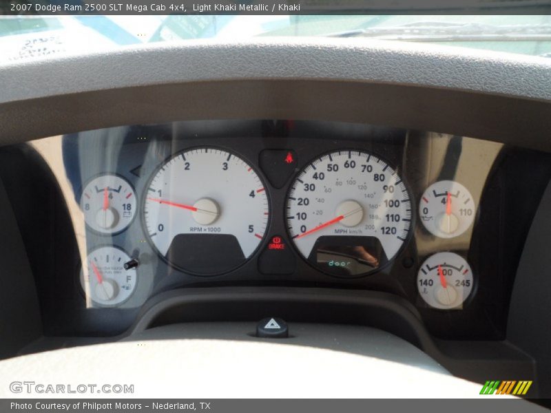  2007 Ram 2500 SLT Mega Cab 4x4 SLT Mega Cab 4x4 Gauges