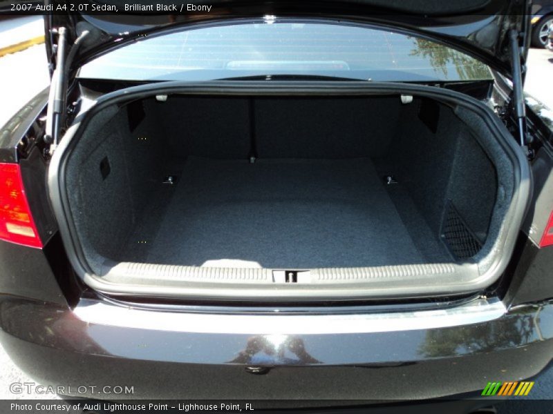 Brilliant Black / Ebony 2007 Audi A4 2.0T Sedan