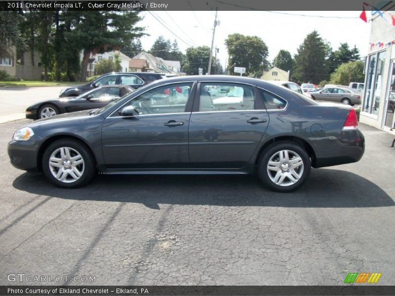 Cyber Gray Metallic / Ebony 2011 Chevrolet Impala LT