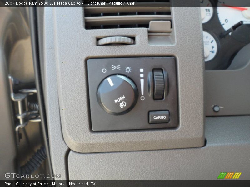 Controls of 2007 Ram 2500 SLT Mega Cab 4x4