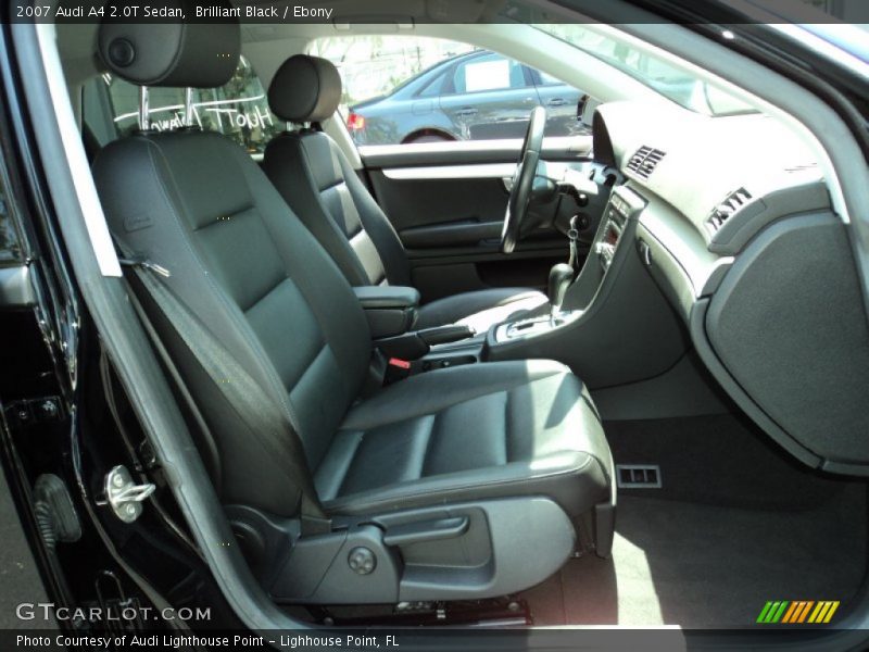Brilliant Black / Ebony 2007 Audi A4 2.0T Sedan