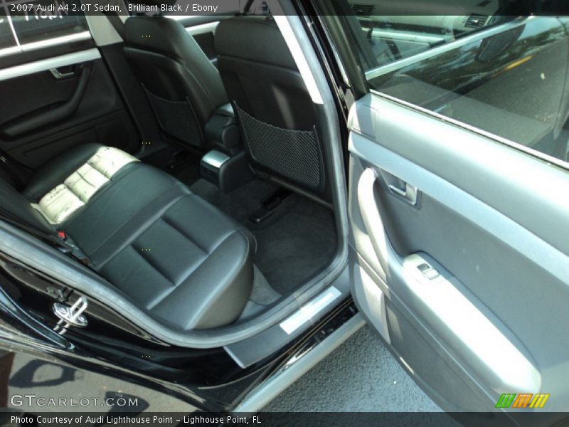Brilliant Black / Ebony 2007 Audi A4 2.0T Sedan