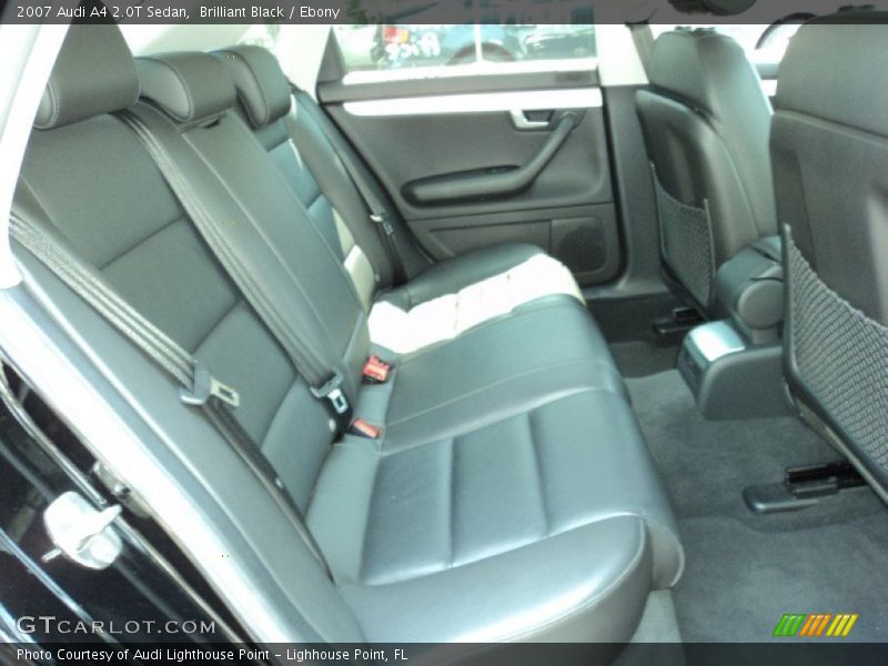 Brilliant Black / Ebony 2007 Audi A4 2.0T Sedan