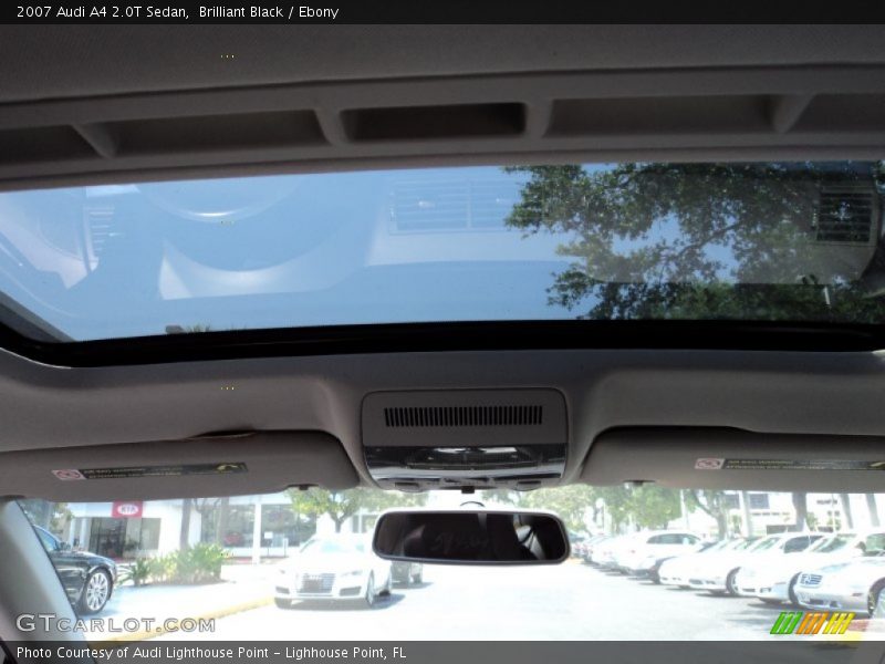 Brilliant Black / Ebony 2007 Audi A4 2.0T Sedan