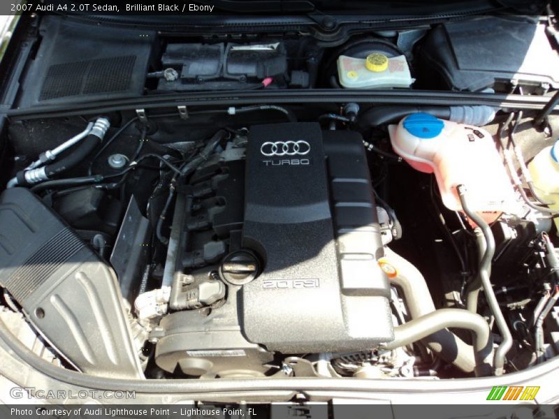 Brilliant Black / Ebony 2007 Audi A4 2.0T Sedan