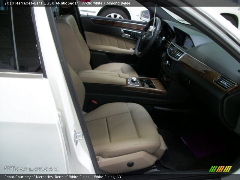 Arctic White / Almond Beige 2010 Mercedes-Benz E 350 4Matic Sedan