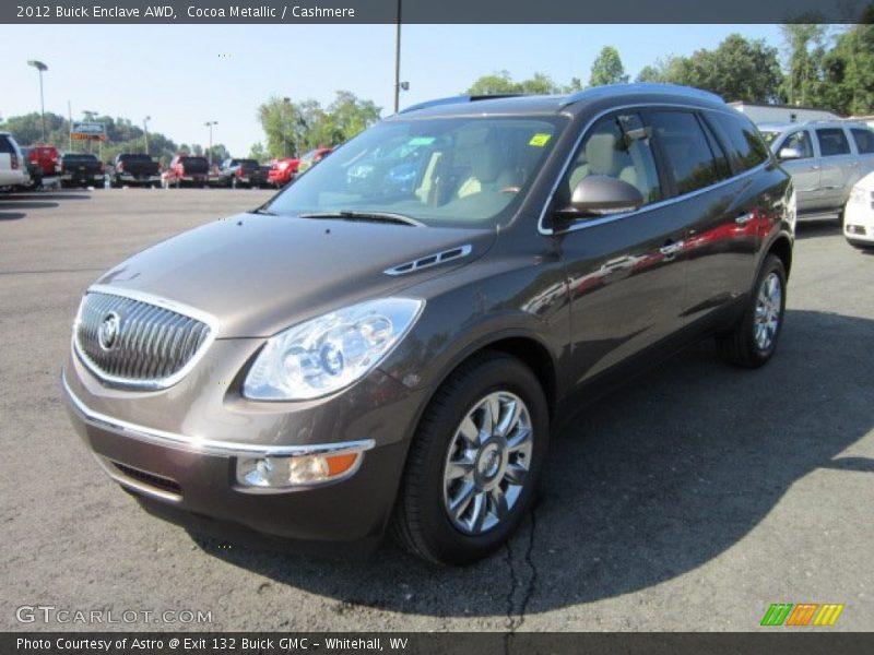 Cocoa Metallic / Cashmere 2012 Buick Enclave AWD
