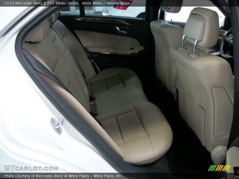 Arctic White / Almond Beige 2010 Mercedes-Benz E 350 4Matic Sedan