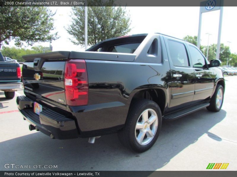 Black / Ebony 2008 Chevrolet Avalanche LTZ
