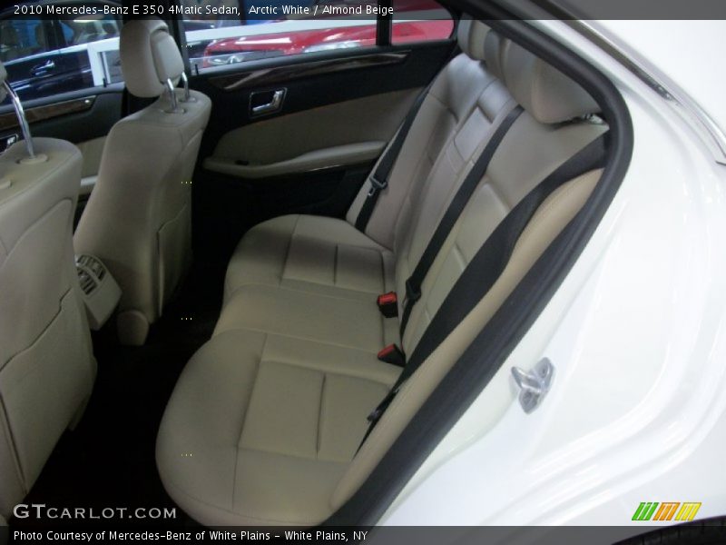 Arctic White / Almond Beige 2010 Mercedes-Benz E 350 4Matic Sedan