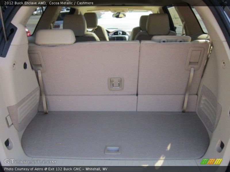  2012 Enclave AWD Trunk