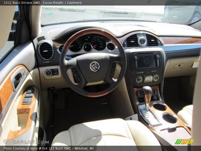 Dashboard of 2012 Enclave AWD