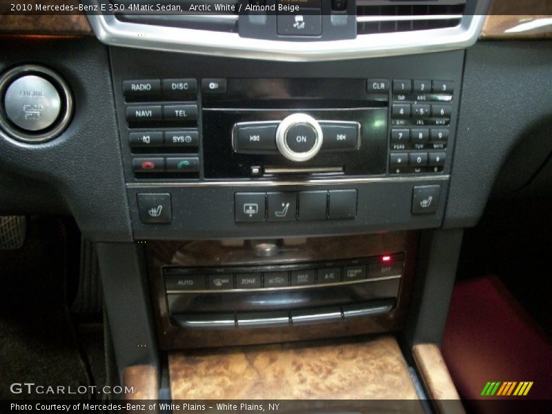 Arctic White / Almond Beige 2010 Mercedes-Benz E 350 4Matic Sedan