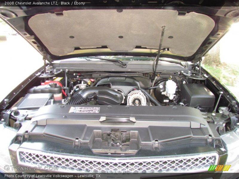 2008 Avalanche LTZ Engine - 5.3 Liter Flex-Fuel OHV 16-Valve Vortec V8