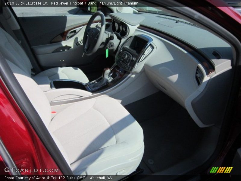 Red Jewel Tintcoat / Dark Titanium/Light Titanium 2010 Buick LaCrosse CX