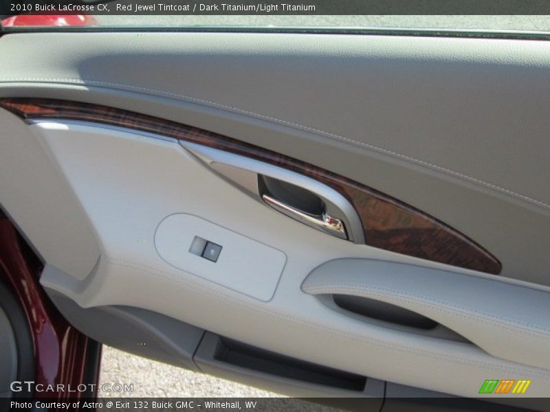 Red Jewel Tintcoat / Dark Titanium/Light Titanium 2010 Buick LaCrosse CX