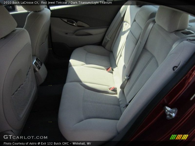 Red Jewel Tintcoat / Dark Titanium/Light Titanium 2010 Buick LaCrosse CX