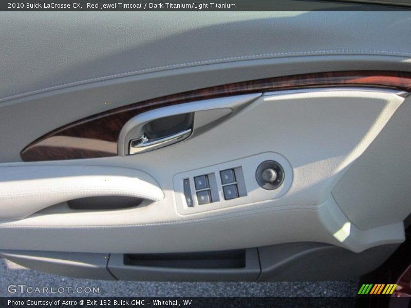 Red Jewel Tintcoat / Dark Titanium/Light Titanium 2010 Buick LaCrosse CX
