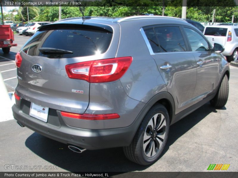 Mineral Silver / Black 2012 Kia Sportage LX