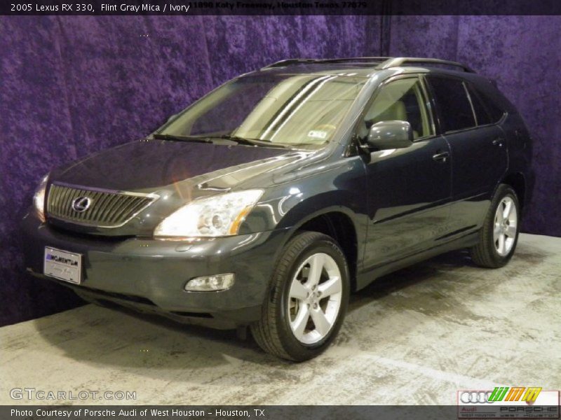 Flint Gray Mica / Ivory 2005 Lexus RX 330