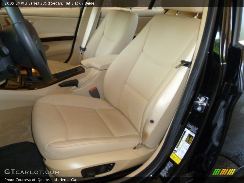  2009 3 Series 335d Sedan Beige Interior