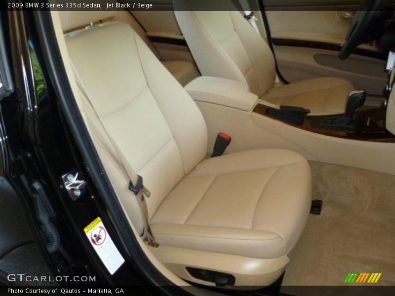  2009 3 Series 335d Sedan Beige Interior