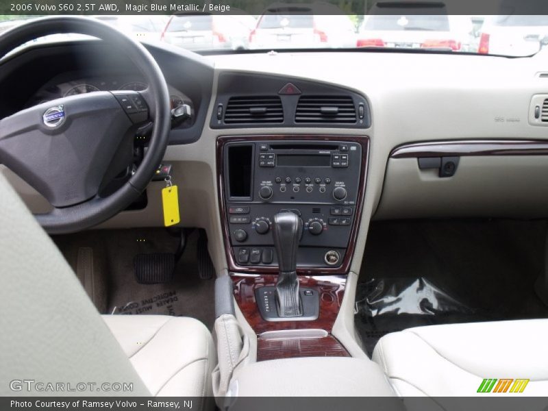 Magic Blue Metallic / Beige 2006 Volvo S60 2.5T AWD