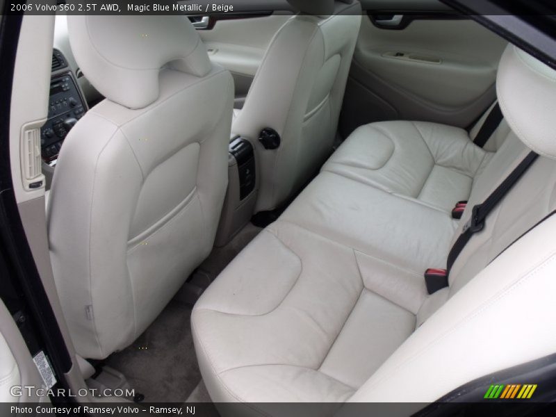 Magic Blue Metallic / Beige 2006 Volvo S60 2.5T AWD