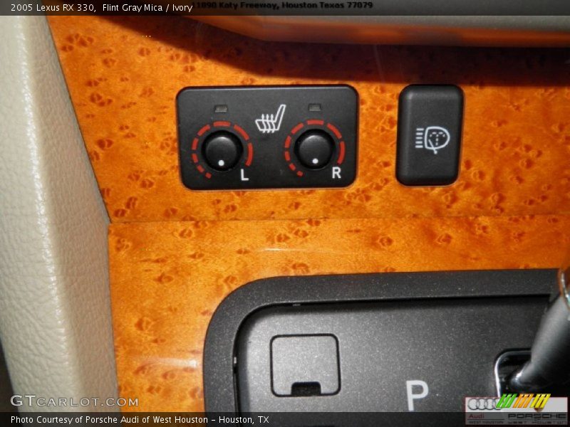 Flint Gray Mica / Ivory 2005 Lexus RX 330