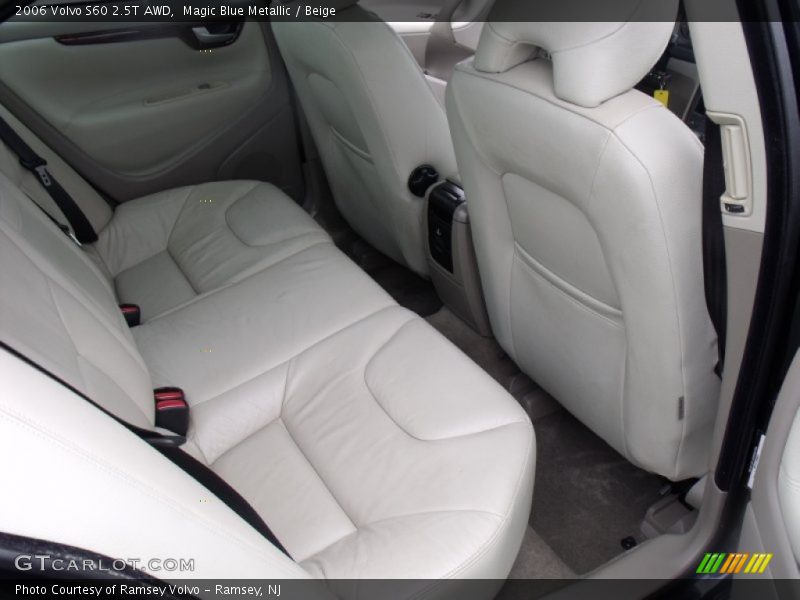 Magic Blue Metallic / Beige 2006 Volvo S60 2.5T AWD