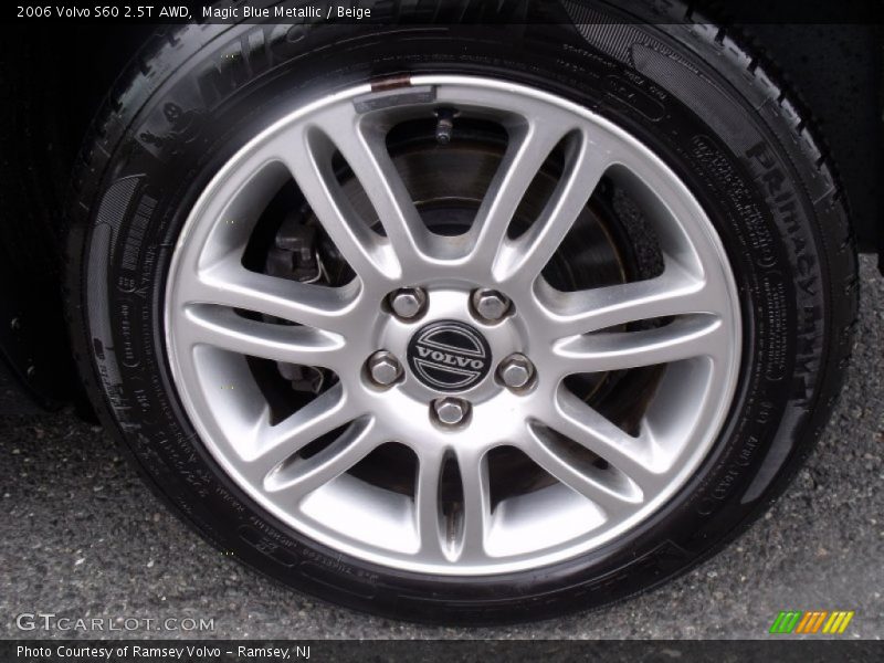 Magic Blue Metallic / Beige 2006 Volvo S60 2.5T AWD