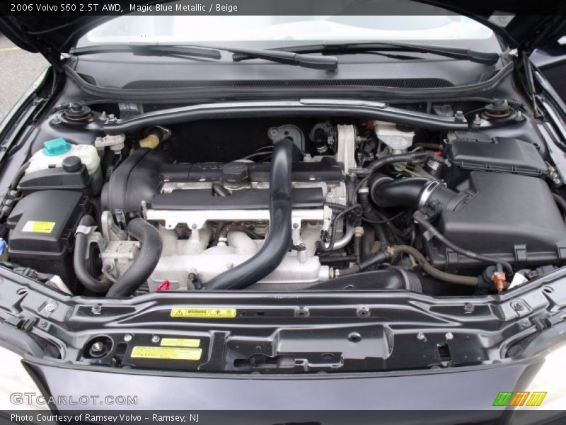 Magic Blue Metallic / Beige 2006 Volvo S60 2.5T AWD