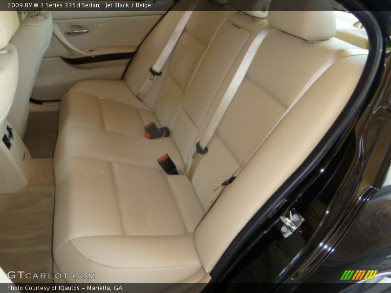  2009 3 Series 335d Sedan Beige Interior