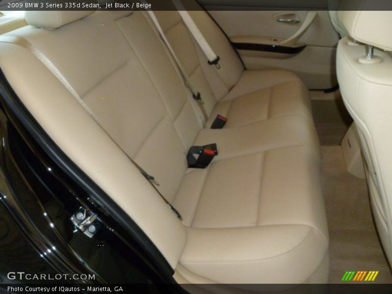  2009 3 Series 335d Sedan Beige Interior