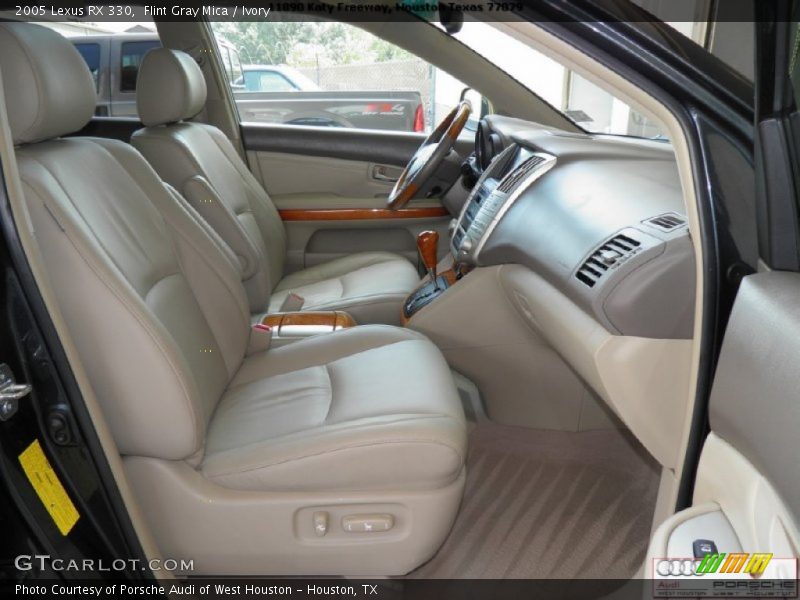 Flint Gray Mica / Ivory 2005 Lexus RX 330