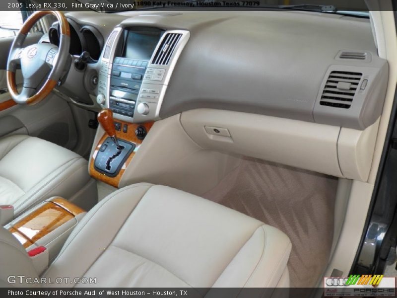 Flint Gray Mica / Ivory 2005 Lexus RX 330