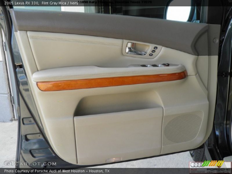 Flint Gray Mica / Ivory 2005 Lexus RX 330
