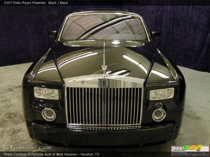 Black / Black 2007 Rolls-Royce Phantom