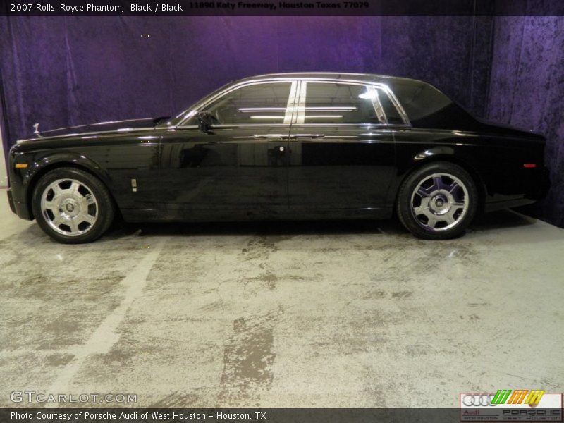 Black / Black 2007 Rolls-Royce Phantom