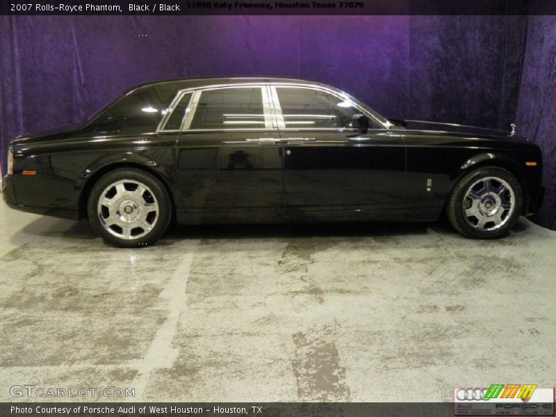 Black / Black 2007 Rolls-Royce Phantom