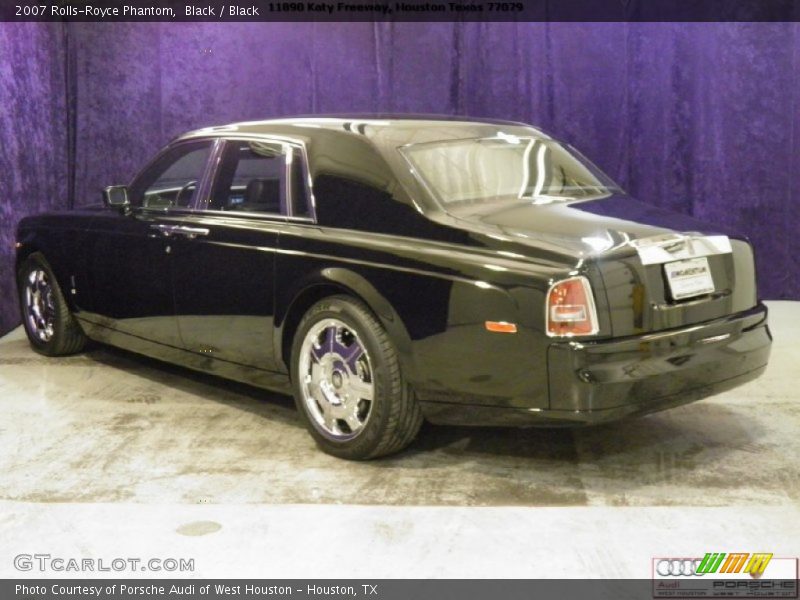 Black / Black 2007 Rolls-Royce Phantom