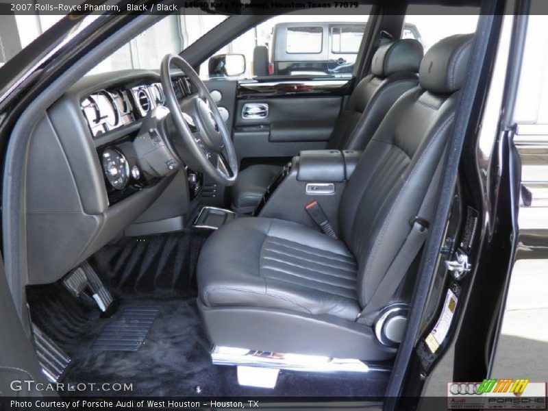 Black / Black 2007 Rolls-Royce Phantom