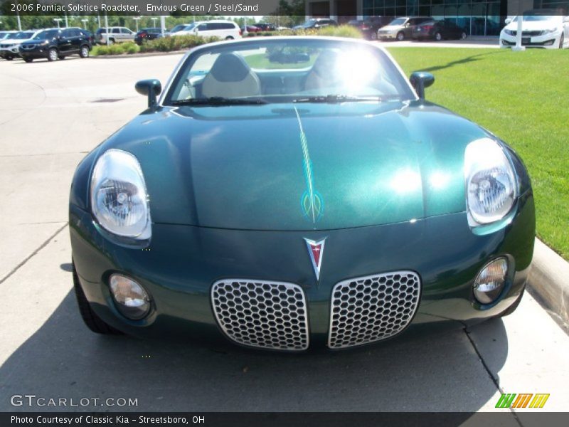 Envious Green / Steel/Sand 2006 Pontiac Solstice Roadster