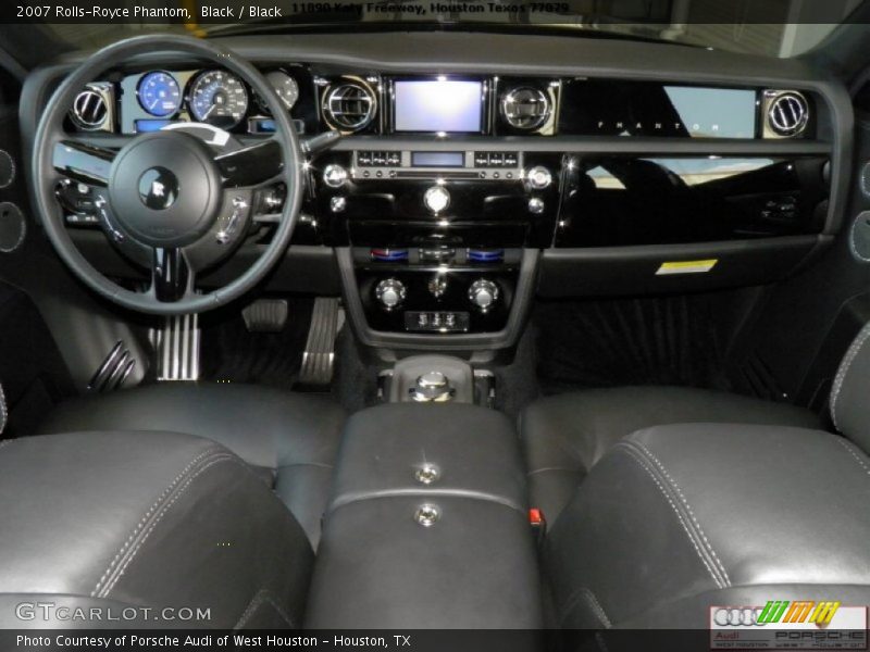 Black / Black 2007 Rolls-Royce Phantom