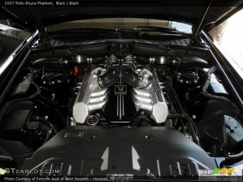 Black / Black 2007 Rolls-Royce Phantom
