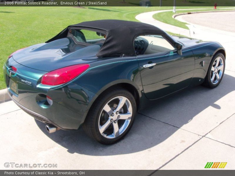 Envious Green / Steel/Sand 2006 Pontiac Solstice Roadster