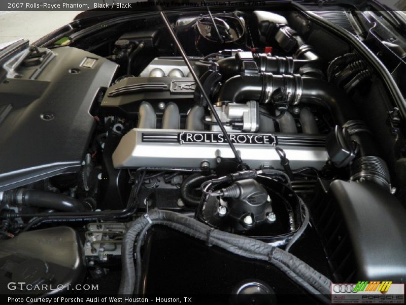 Black / Black 2007 Rolls-Royce Phantom