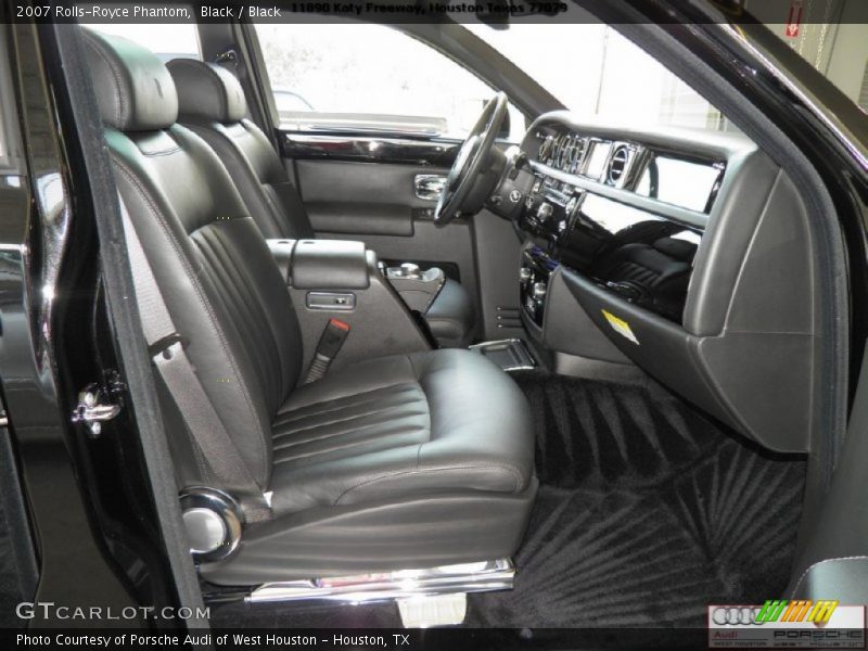 Black / Black 2007 Rolls-Royce Phantom