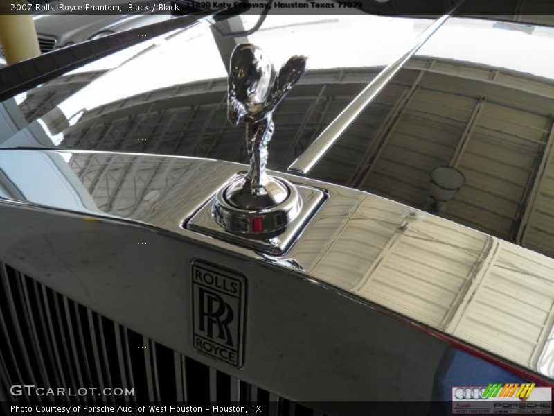 Black / Black 2007 Rolls-Royce Phantom